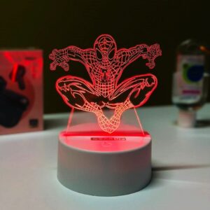 GearUP Acrylic Multicolor Spider Man Night Lamp Price In Bangladesh