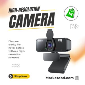 GearUP K450 Webcam- 2K 4.0MP HD USB Webcam with Privacy Cover Plug & Play USB Webcam with Built-in Mic