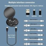 Meke M-11 60W Multifunction 6-In-1 Charging Data Cable Set