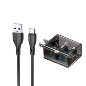 Awei C11T Transparent Adapter with Type-C Cable Price in Bangladesh